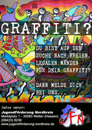 Bild vergr&ouml;&szlig;ern: Flyer Graffiti