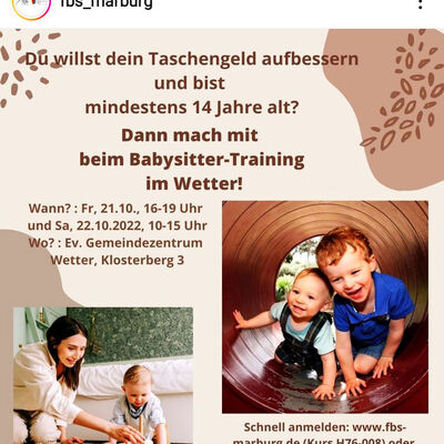 Babysitter Training