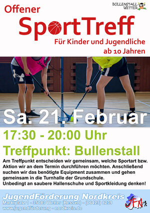 Bild vergr&ouml;&szlig;ern: Offener Sporttreff