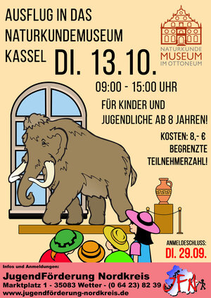Bild vergr&ouml;&szlig;ern: Ausflug Naturkundemuseum Kassel